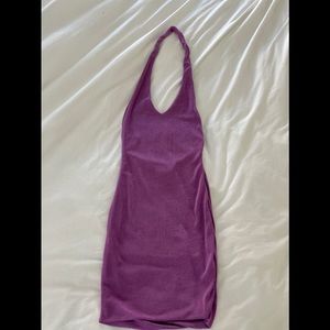 Princess Polly purple halter dress!